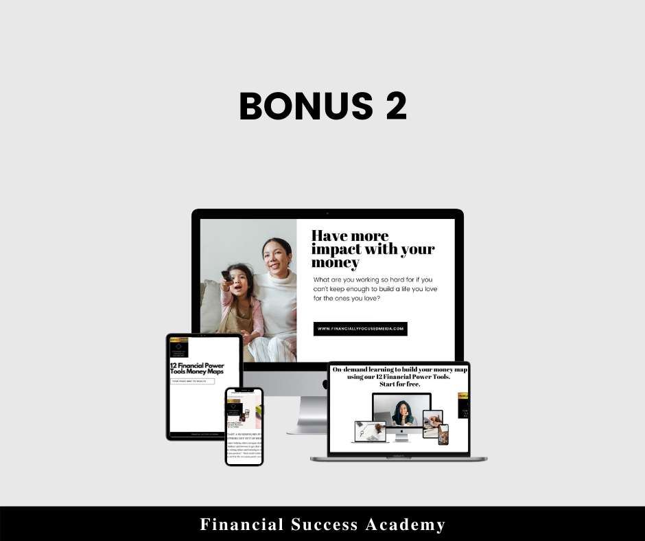 Financial Success Academy courses and benefits 4