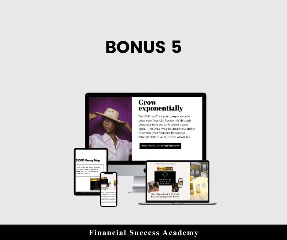 Financial Success Academy courses and benefits 7